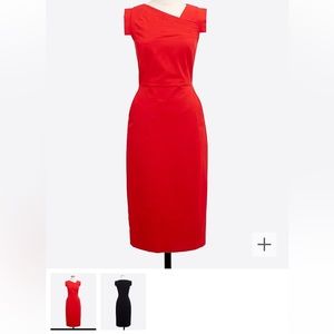 J Crew Origami Sheath dress (with pockets)